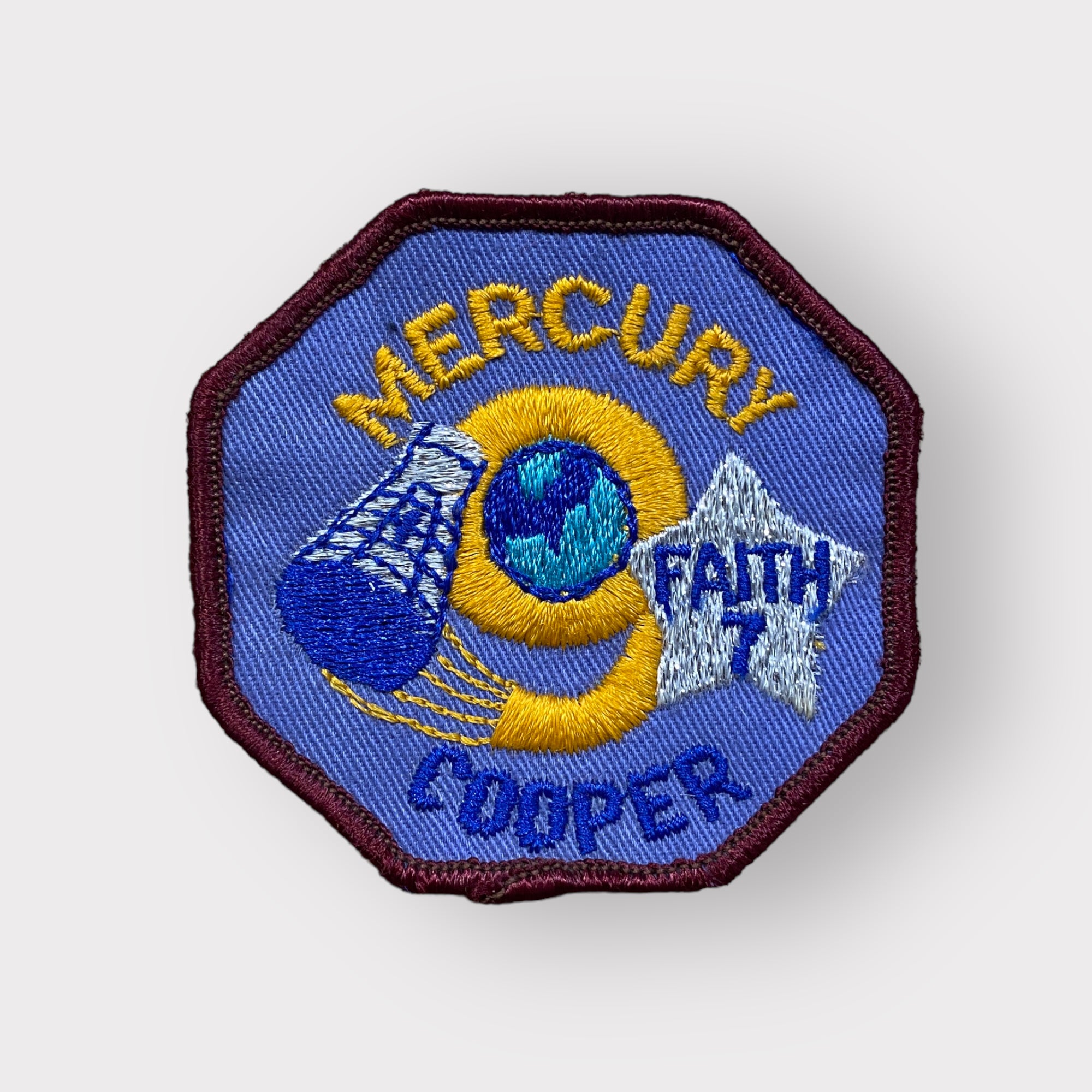 Mercury-Atlas 9 - Écusson NASA vintage