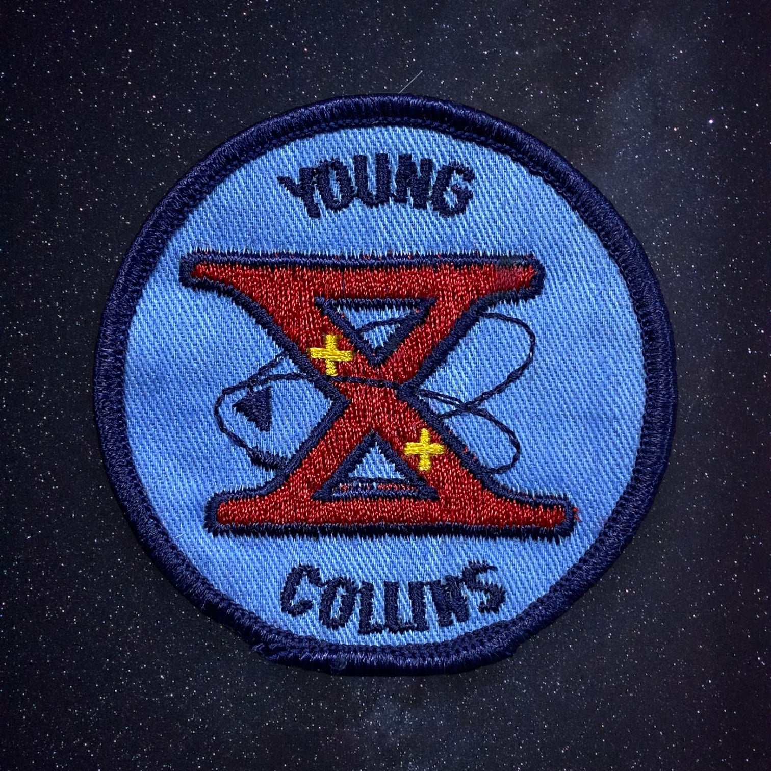 PROGRAM MERCURY 10 YOUNG - COLLINS - Écusson NASA vintage