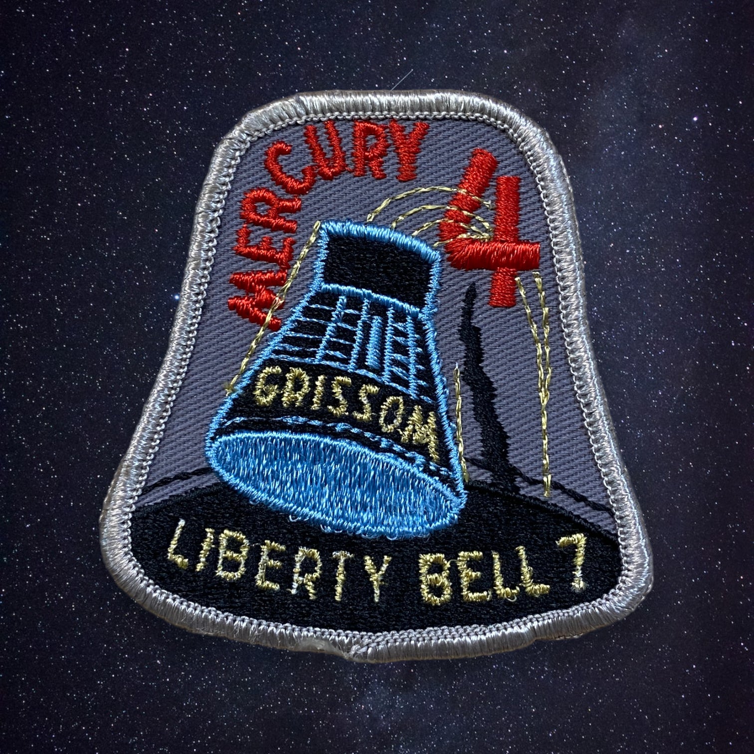 Mercury 4 - Écusson NASA vintage