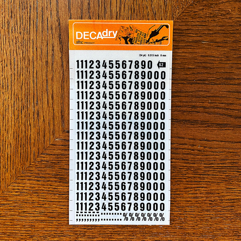 Decadry n°62 - Lettres transfert