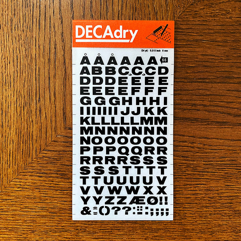 Decadry n°66 - Lettres transfert