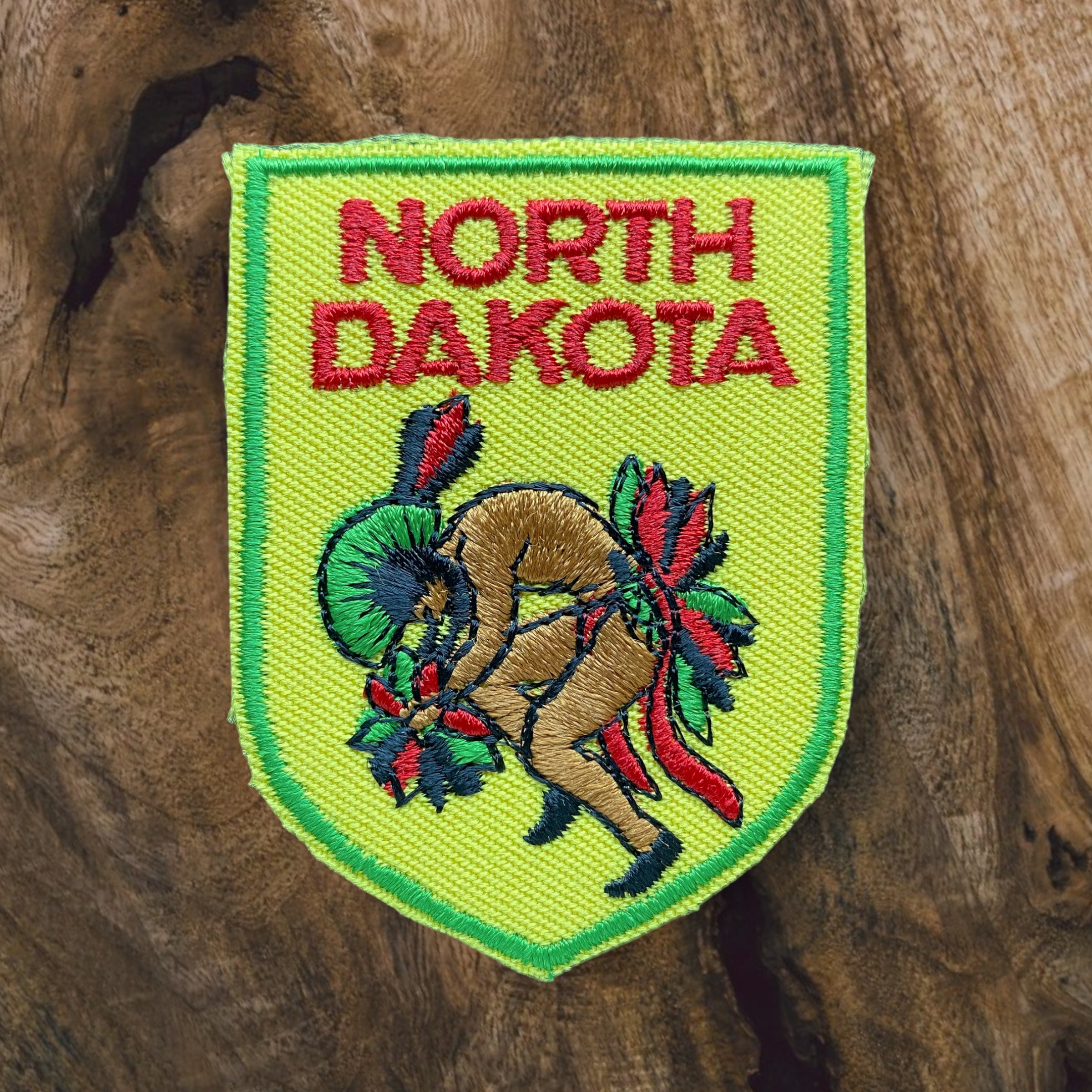 North Dakota - Écusson vintage made in USA by 