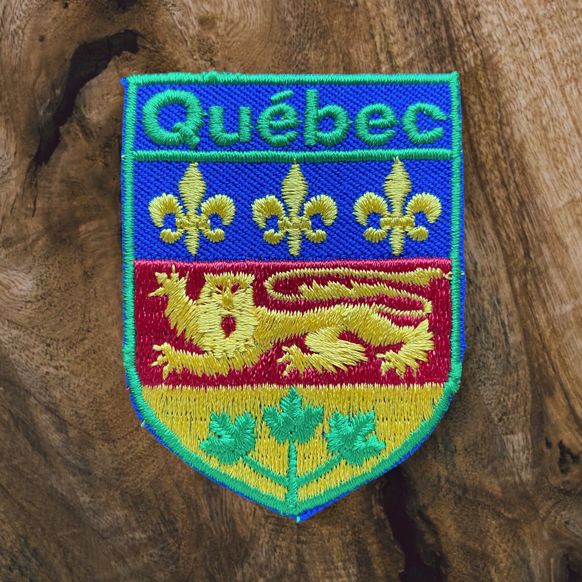 Québec - Écusson vintage made in USA by 
