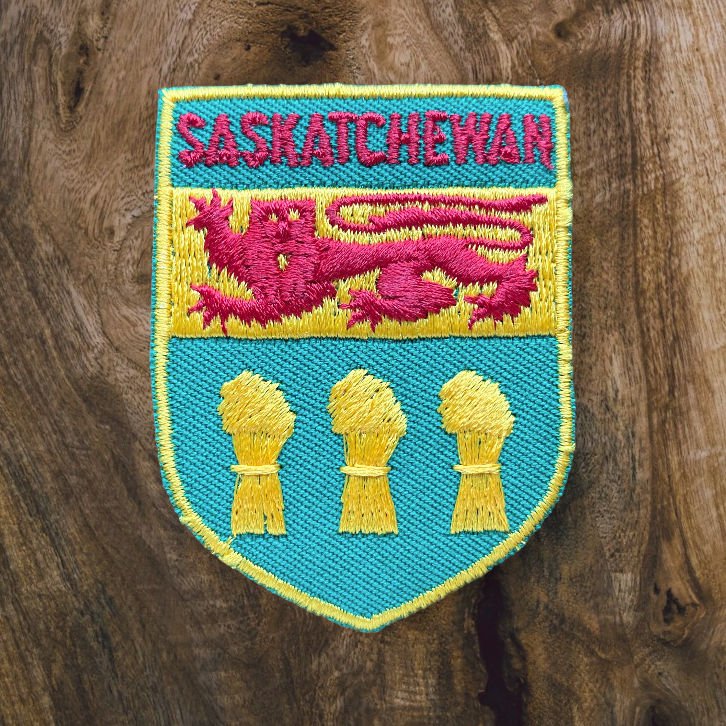 Saskatchewan - Écusson vintage made in USA by 
