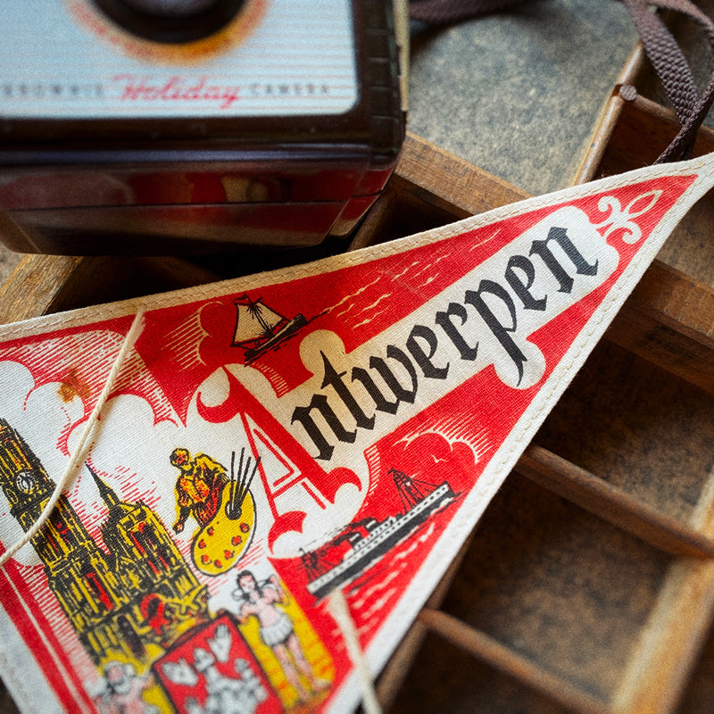 Fanion vintage "Antwerpen"