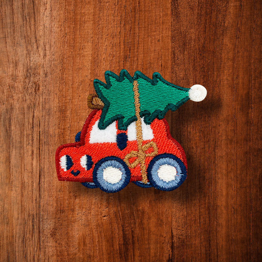 Xmas Car - Broche