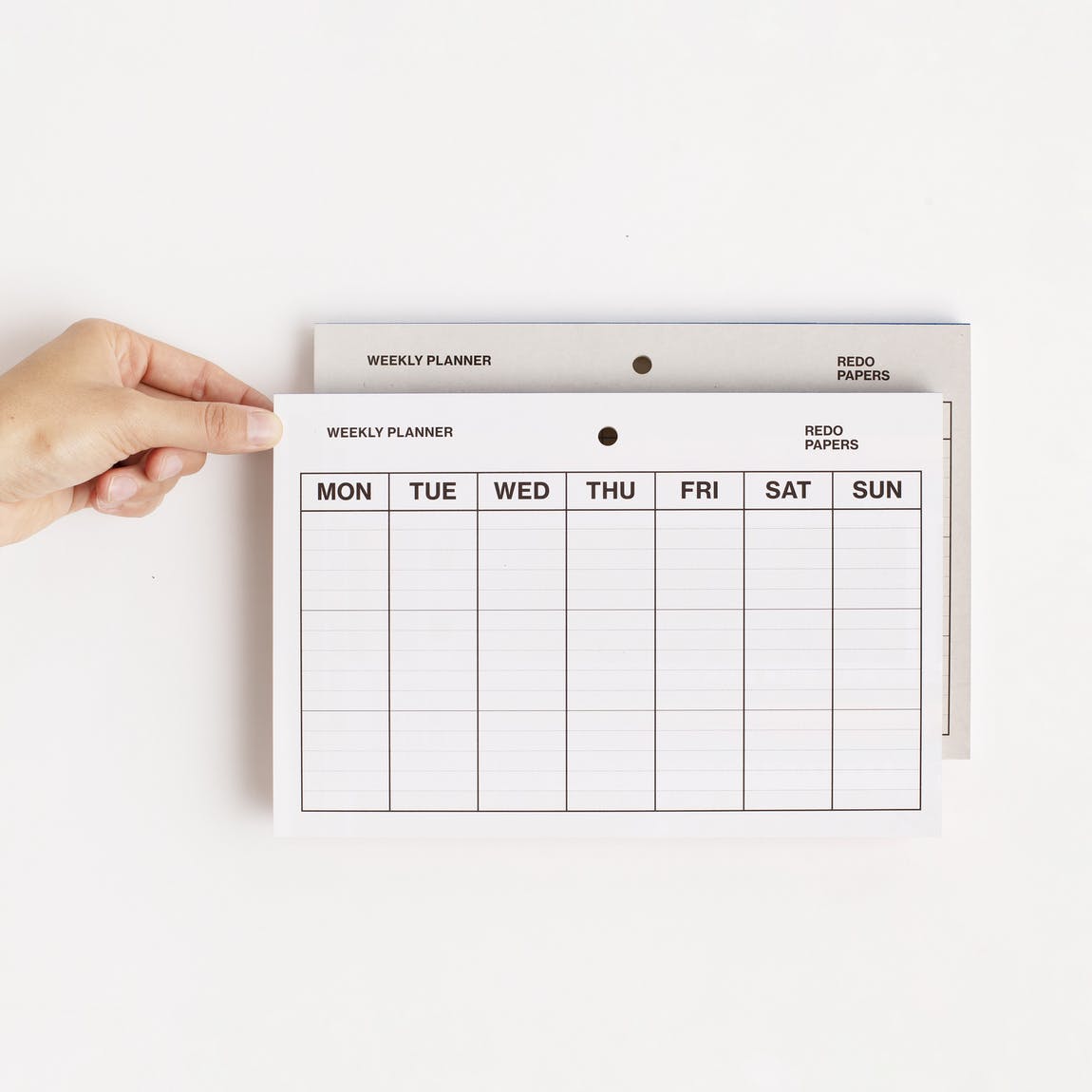 Weekly planner - Redopapers