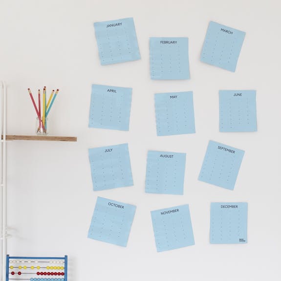 Birthday calendar - Redopapers