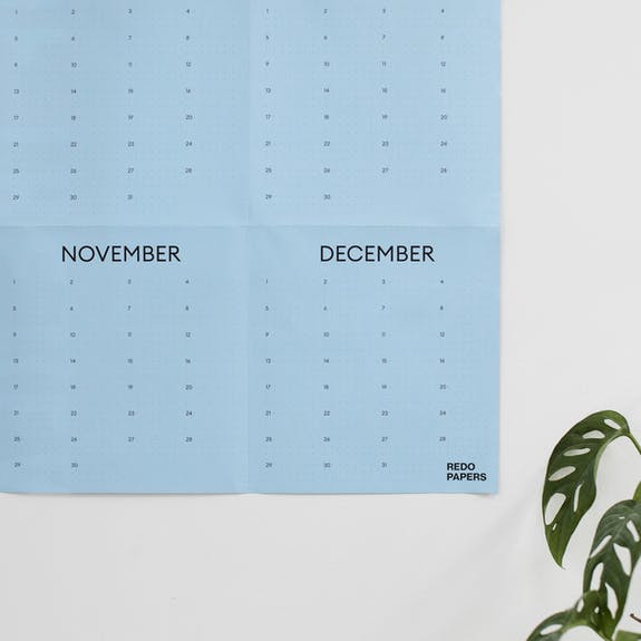 Birthday calendar - Redopapers