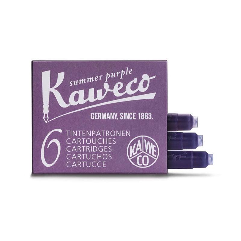 Cartouches d'encre Kaweco - 6 pièces - Aubergine
