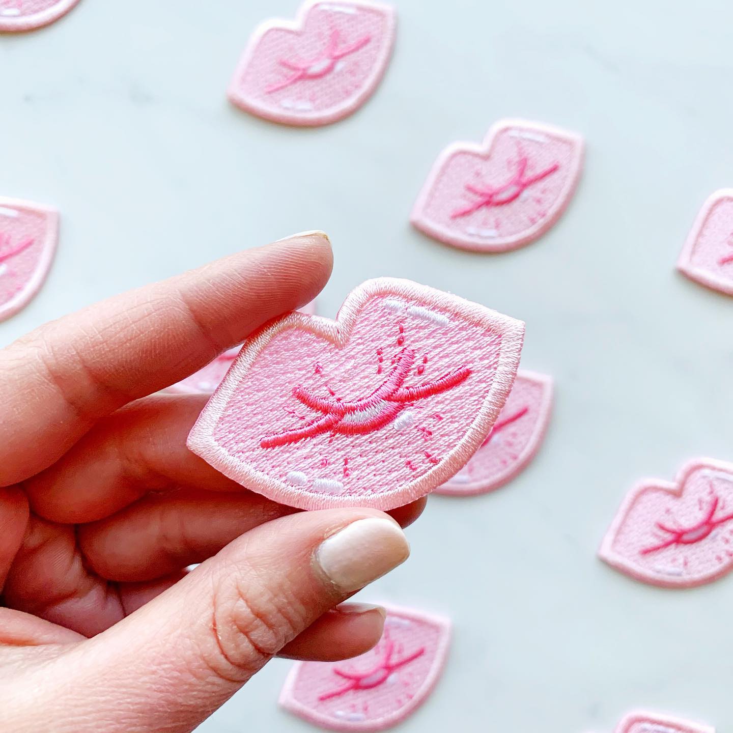 Kiss rose - Patch/Broche