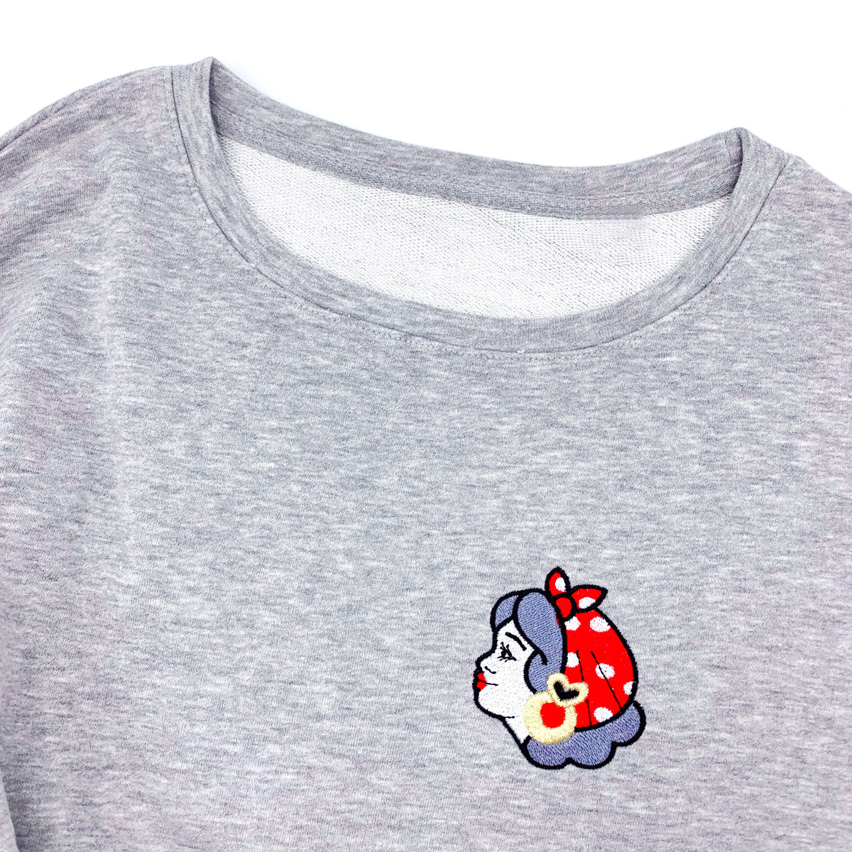 Sweat "Gitane" gris chiné